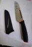 苏泊尔（SUPOR）不锈钢水果刀 家用小厨刀瓜果刀削皮器 绿色柄 带刀套 晒单实拍图