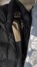 鸭鸭高充绒加厚短款连帽羽绒服男士冬季款中青年拼接面包服防寒潮外套 实拍图