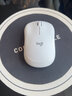 罗技（Logitech）M240 无线鼠标 蓝牙鼠标 办公鼠标 简约便携 白色 实拍图