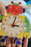 i buildingdiy手工制作拼装时钟材料钟表模型学生时间教具科技小发明steam 机器人1号时钟实验材料 实拍图