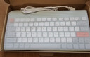 B.O.W航世 K620U有线键盘 办公键盘 超薄便携键盘 79键 台式笔记本电脑巧克力按键小键盘 橙灰绿 实拍图