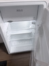 美的（Midea）116L单门小冰箱白色复古双温冷藏冷冻客厅办公室租房宿舍美妆家用办公小型迷你冰箱BCD-116M 实拍图