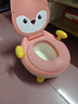 世纪宝贝（babyhood）儿童小马桶坐便器 加大防滑婴儿尿盆男女宝宝PU软坐垫 小狐狸款 实拍图