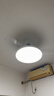欧普照明（OPPLE）风扇灯吊扇灯24瓦LED照明低噪音餐厅卧室吊灯灯具包安装 冰风白 实拍图