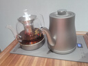 开品全自动双壶上水电热水壶茶台烧水壶恒温24小时烧水煮茶一体机嵌入式茶桌一体机茶具电茶炉 1L 双壶上水 20X37CM 煮茶烧水 桶水款 实拍图