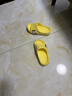巴布豆儿童拖鞋男女童宝宝软底居家浴室夏季凉拖鞋 黄色 210码 实拍图