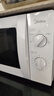 美的（Midea）快捷微波炉 家用小型 360°转盘加热 旋钮操控 易洁内胆（M1-L213B） 实拍图