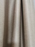 金蝉窗帘遮光轨道挂钩式卧室高级感窗帘家用遮光防晒 奶茶色 300*270 实拍图