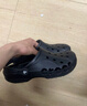 卡骆驰（CROCS）贝雅洞洞鞋男鞋女鞋轻便耐磨一脚蹬拖鞋休闲鞋百搭花园鞋|10126 黑色-001 43 (270mm) 实拍图