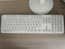 雷柏（Rapoo）X260S 键鼠套装 无线键鼠套装 办公键盘鼠标套装 电脑键盘 笔记本键盘 白色 实拍图