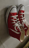 匡威（Converse）All Star夏季经典帆布男女高帮休闲运动鞋黑色1Z588 101013/红色 38 实拍图
