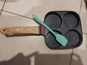 京严平底不粘锅早餐煎鸡蛋汉堡锅家用煎牛排煎蛋煎饼玉子烧神器蛋堡机 通用款【不挑炉灶】四孔煎锅 18.5cm 第五代全新升级丨明火电磁炉通用丨粘锅包退 实拍图