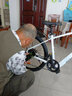 永久锂电池助力电动自行车禧玛诺变速超长续航山地车男女士双碟刹单车 F58多彩白【助力续航约20-30KM】线碟 26英寸 实拍图