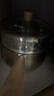 双枪（Suncha）奶锅316L不锈钢婴儿宝宝辅食小奶锅汤锅雪平蒸锅加厚带蒸笼 18cm 实拍图