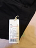 京东京造【舒适高弹】男士休闲裤四季百搭裤子男直筒西裤男裤 黑色2.0 XL 实拍图