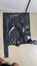 威佳黑色物业垃圾袋加厚50只50L背心手提垃圾袋中号70*80cm3丝 实拍图