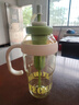 【京东物流】水杯冰霸吸管杯高颜值学生茶水分离大容量杯子 【专享价】肚肚杯-浅绿色 实拍图