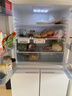 新飞冰箱家用十字对开四开门冰箱60cm超薄平嵌入大容量节能省电冰箱自动除霜出租厨房首选以旧换新补贴 白色363升自动除霜款 实拍图