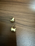 阿吉豆耳钉S925银针轻奢小众高级感金豆耳环耳饰新年礼物送女友 实拍图