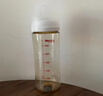 贝亲（Pigeon）玻璃奶瓶宽口径防胀气240ml M号奶嘴 3月+ AA187  实拍图