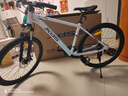 喜德盛（xds）山地自行车黑客350 X6铝合金车架21速变速机械碟刹 白灰17寸（适合身高165-180cm） 实拍图