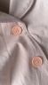 雅特茂月子服纯棉孕妇睡衣春夏产后怀孕期产妇哺乳家居服套装 （带胸垫）春夏款170g-藕粉 L 「合适121-140斤」 实拍图