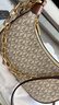 MICHAEL KORS 迈克高仕 MK Cora 女士中号链条肩背包斜挎包 香草白/橡果棕 150 中号 实拍图