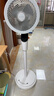 艾美特（AIRMATE）【天鹅MAX】空气循环扇直流变频家用大风力电风扇卧室轻音一级能效负离子净化语音落地扇 SRDI151 实拍图