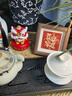 亮丽方4英寸咖啡色相框 桌面摆台 小相框 立体画 个性礼品 生日礼物 桌面小摆件 木制相框 喜乐常在+咖啡色相框 实拍图