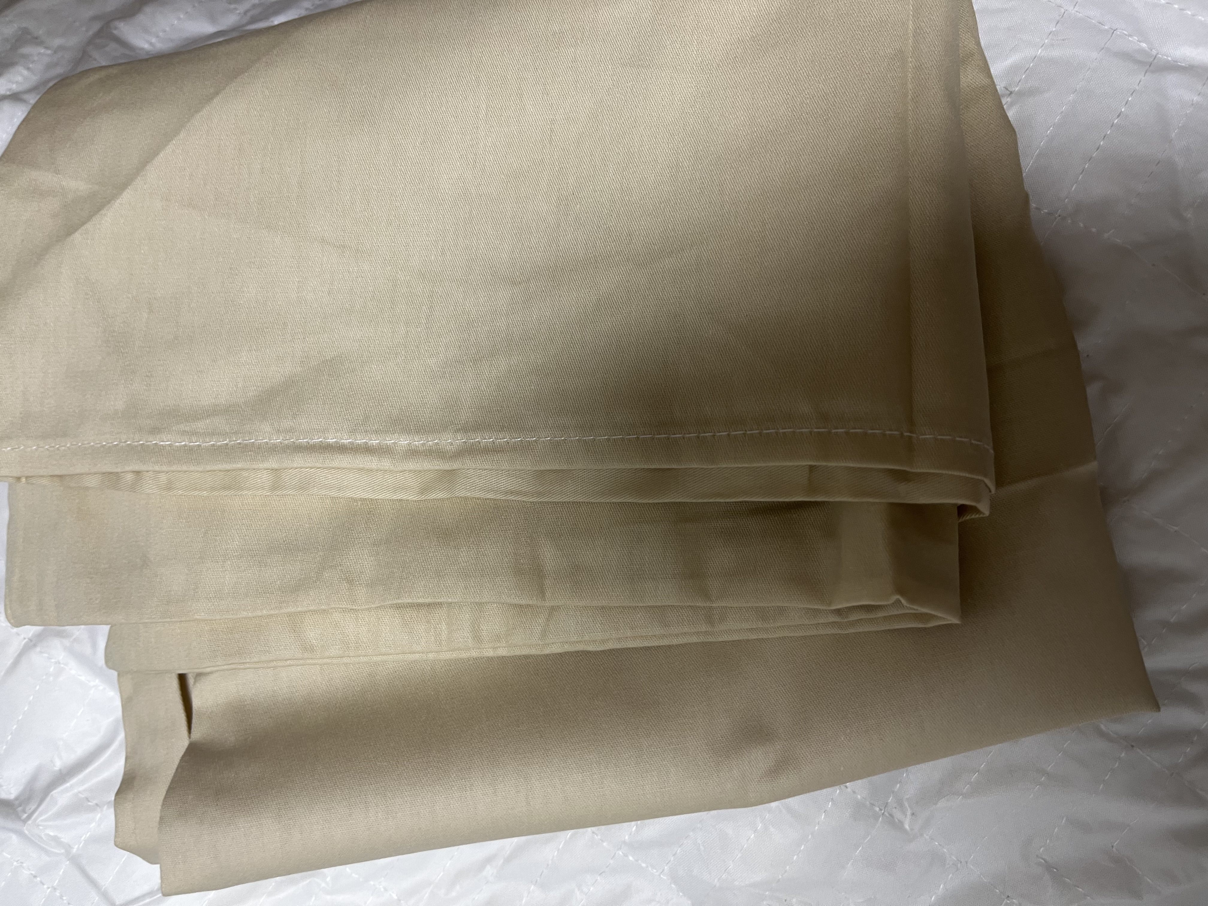 红豆A类纯棉枕套机洗单人枕头套纯棉枕芯套加厚内胆套48x74cm卡其一只 实拍图