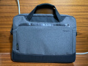 TARGUS泰格斯单肩电脑包14英寸商务公文包手提包时尚斜挎包男女 灰 926 实拍图