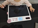 贝恩施儿童液晶智能画板适用1~6岁全能学练机可擦可写绘画礼物套装 粉 实拍图