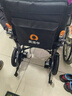 英洛华电动轮椅智能全自动残疾人轮椅车折叠轻便老人老年人助力车 超轻款 12AH锂电+续航20公里 实拍图