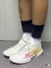adidas「小锯齿」D-PAD CLASSIC美高风篮球风板鞋男女阿迪达斯   乳白色/浅褐/白色   42 实拍图