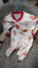 优奇婴儿衣服连体衣新生儿满月白天哈衣宝宝周岁春秋纯棉衣服外出 实拍图