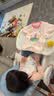 巴拉巴拉【小猪佩奇IP商场同款】婴儿短袖t恤男女童夏季 红色调00466 90 实拍图