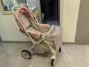 奔昂 婴儿推车可坐可躺轻便避震宝宝折叠婴儿车双向BB童车手推车 升级藕粉+一键单手收+可坐躺+可双向推行+四轮高配 实拍图