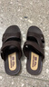 回力凉鞋男款居家休闲拖鞋户外两穿沙滩鞋舒适轻便透气HL3803棕色41码 实拍图