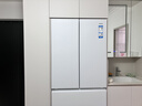海尔（Haier）山茶花「485升级」510L法式多门母婴冰箱全空间保鲜超薄零嵌除菌净味BCD-510WGHFD1BWFU1国家补贴 实拍图