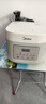 美的（Midea）电饭煲 3L家用电饭锅 316L不锈钢无涂层煮饭锅 2-3人多功能0涂层煲汤煮粥锅米饭锅MB-RE387S 实拍图