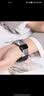 十闪 适用小米Watch S5/5/S4/S3/S2/S1表带小米手表表带S1Pro/color2运动版表带磁吸尼龙编织表带 黑色 实拍图