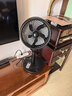西哲（sezze）日本空气循环扇家用智能电风扇落地扇迷你涡轮对流扇变频遥控节能定时台立两用扇轻音小型换气扇 【幻夜黑】AI智能温控-3D循环送风 实拍图