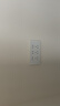 德力西（DELIXI）118型开关插座面板 CD696超薄美学大板 十五孔插座白色 实拍图