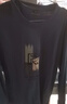 JEANSWEST LIFE真维斯纯棉长袖t恤男重磅亲肤圆领内搭潮牌外穿衣服青少年打底衫A 实拍图
