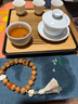 南山先生|哑光脂白盖碗 三才碗功夫茶具 茶壶泡茶茶碗 马蹄莲--脂白三才碗140ml 实拍图