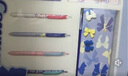 国誉（KOKUYO）加藤木蝴蝶结开学儿童礼物文具礼盒生日礼物修正带按动中性笔学生笔袋办公无线笔记本 WSG-BS001 实拍图