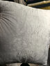 京东京造棉花糖抱枕 超柔棉棉绒沙发床头客厅办公室腰靠枕垫 灰色45x45cm 实拍图