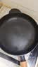典匠铸铁煎锅平底锅24cm聚油煎锅加厚无涂层生铁锅家用烙饼早餐煎蛋锅 实拍图