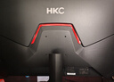 HKC 24.5英寸2K 240Hz高刷250Hz FastIPS硬件低蓝光HDR400旋转升降1Ms游戏电竞电脑显示器 猎鹰G25H4 实拍图