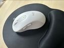 罗技（Logitech）优选系列M650无线蓝牙鼠标 办公蓝牙静音鼠标Mac苹果ipad鼠标人体工学双模鼠标大小手可选男女通用 M650大手型 白L（M750入门款） 实拍图